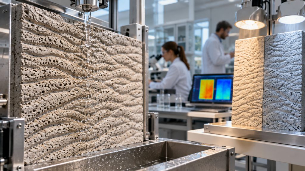 Cientistas criam novo tipo de cimento inspirado na pele do elefante que absorve água em 50 milissegundos e mantém construção até 20 °C mais fria sem ar-condicionado Cientistas criam novo tipo de cimento inspirado na pele do elefante que absorve água em 50 milissegundos e mantém construção até 20 °C mais fria sem ar-condicionado