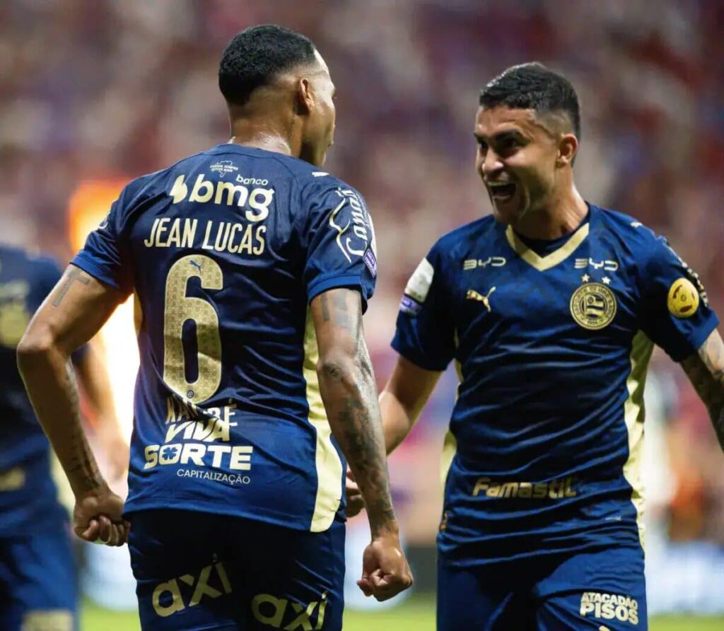 Bahia vence Remo por 2 a 1 e assume 4ª posição no Brasileirão
