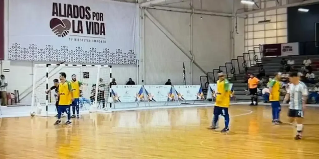 Contra a Argentina, Brasil é tetracampeão mundial de futsal down
