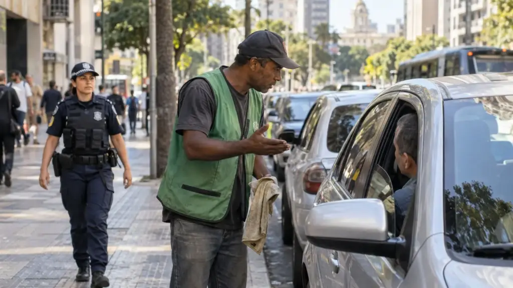 Cidade brasileira dá basta nos flanelinhas, proíbe cobrança por vagas públicas e prepara multa de até R$ 2 mil