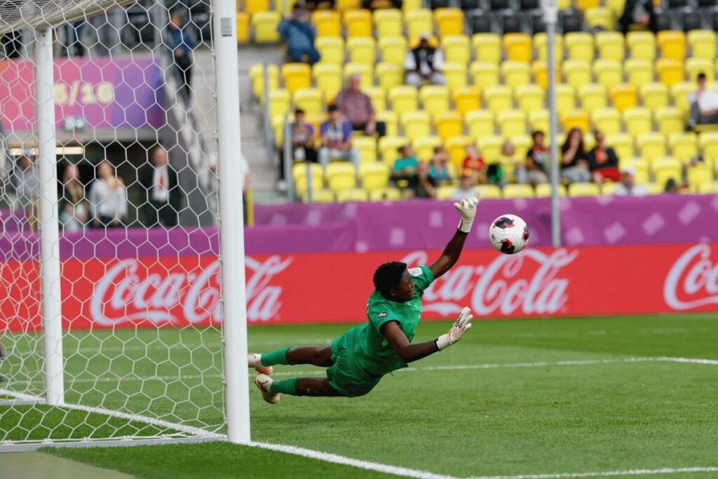 Thaís Lima celebra classificação do Brasil às quartas da Copa Sub-20