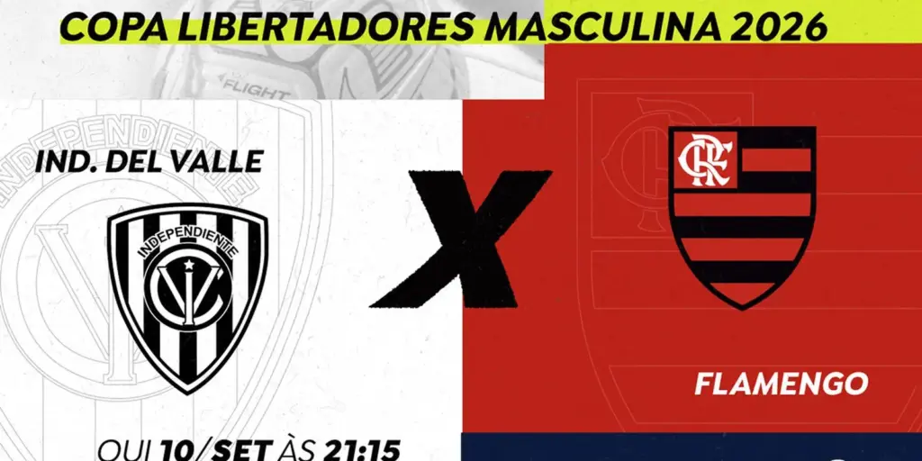 Rádio Nacional transmite Independiente del Valle x Flamengo Rádio Nacional transmite Independiente del Valle x Flamengo