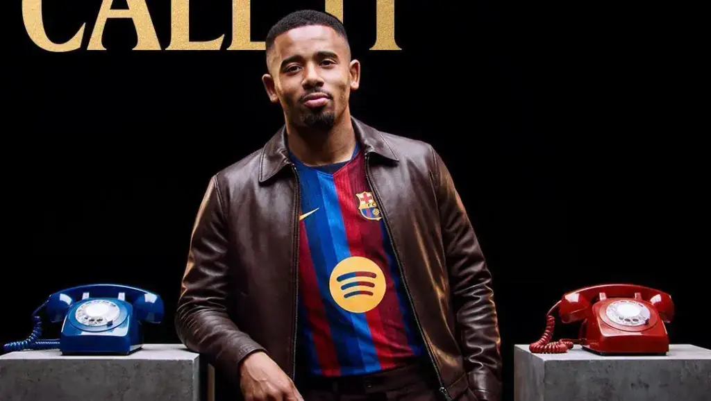 Barcelona oficializa contratação do atacante Gabriel Jesus