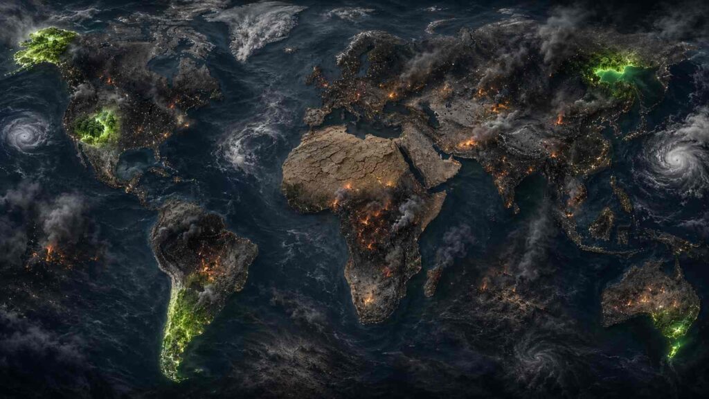 Fim do mundo: cientistas revelam os 7 países com as maiores chances de sobreviver a um colapso global