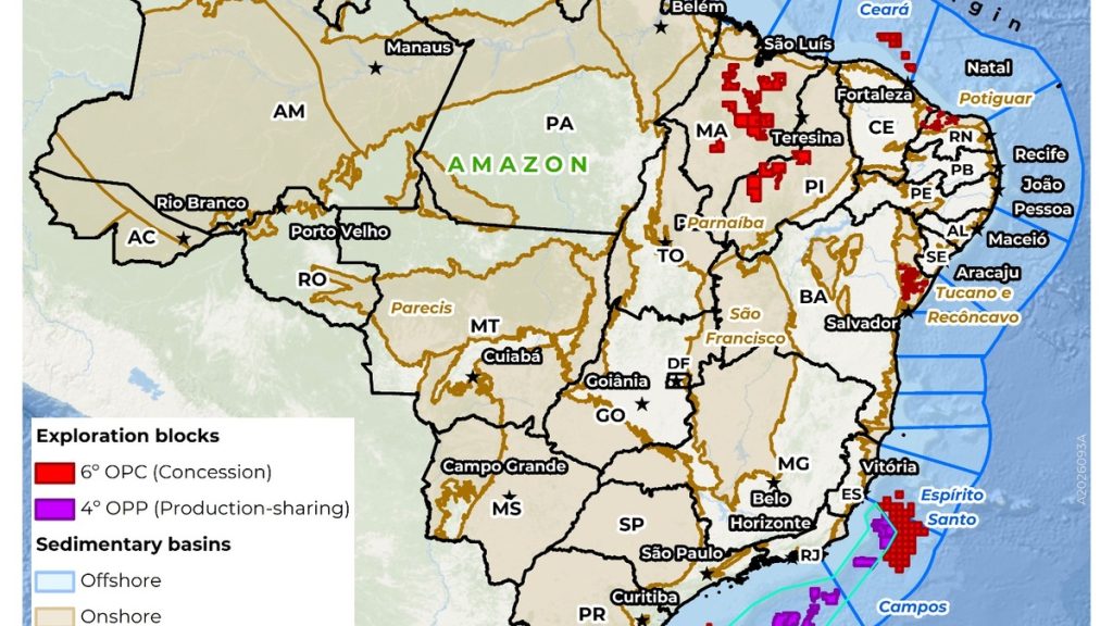 Arayara apresenta análise de riscos socioambientais de 313 blocos da ANP antes de leilão de petróleo e gás marcado para 7 de outubro Arayara apresenta análise de riscos socioambientais de 313 blocos da ANP antes de leilão de petróleo e gás marcado para 7 de outubro