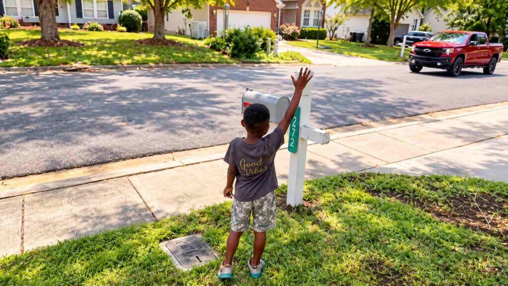 Menino solitário de 4 anos começa a acenar para quem passa diante de casa e transforma desconhecidos de um bairro inteiro em sua nova família Menino solitário de 4 anos começa a acenar para quem passa diante de casa e transforma desconhecidos de um bairro inteiro em sua nova família