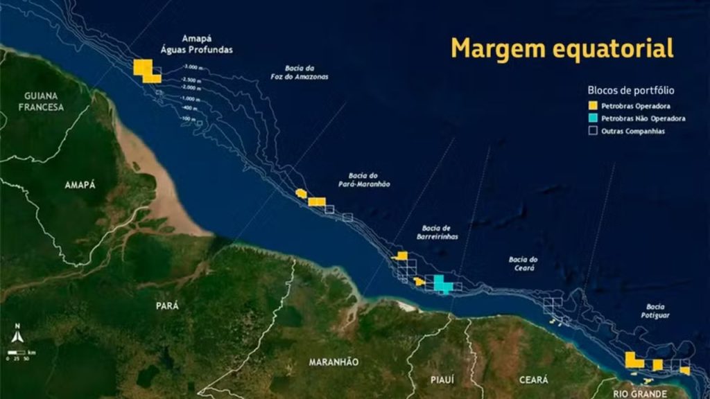 Petrobras enviará sonda à Foz do Amazonas em janeiro para perfurar três novos poços