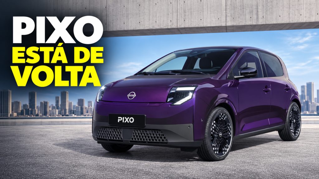 Nissan revela novo Pixo elétrico com base do Renault Twingo, autonomia de 259 km e bancos traseiros deslizantes para disputar espaço entre os compactos na Europa