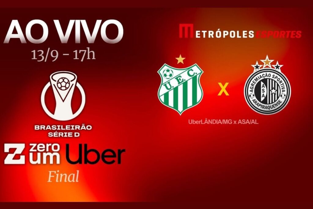 Final da Série D: Uberlândia-MG enfrenta ASA-AL neste domingo