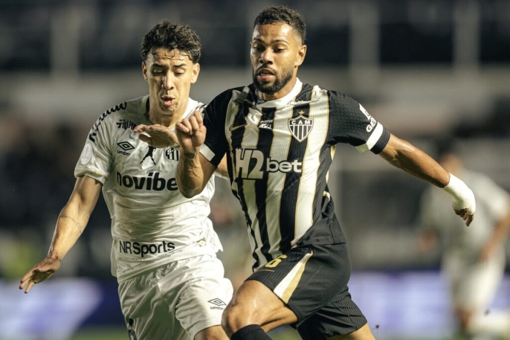Atlético-MG e Santos disputam vaga na semifinal da Sul-Americana Atlético-MG e Santos disputam vaga na semifinal da Sul-Americana