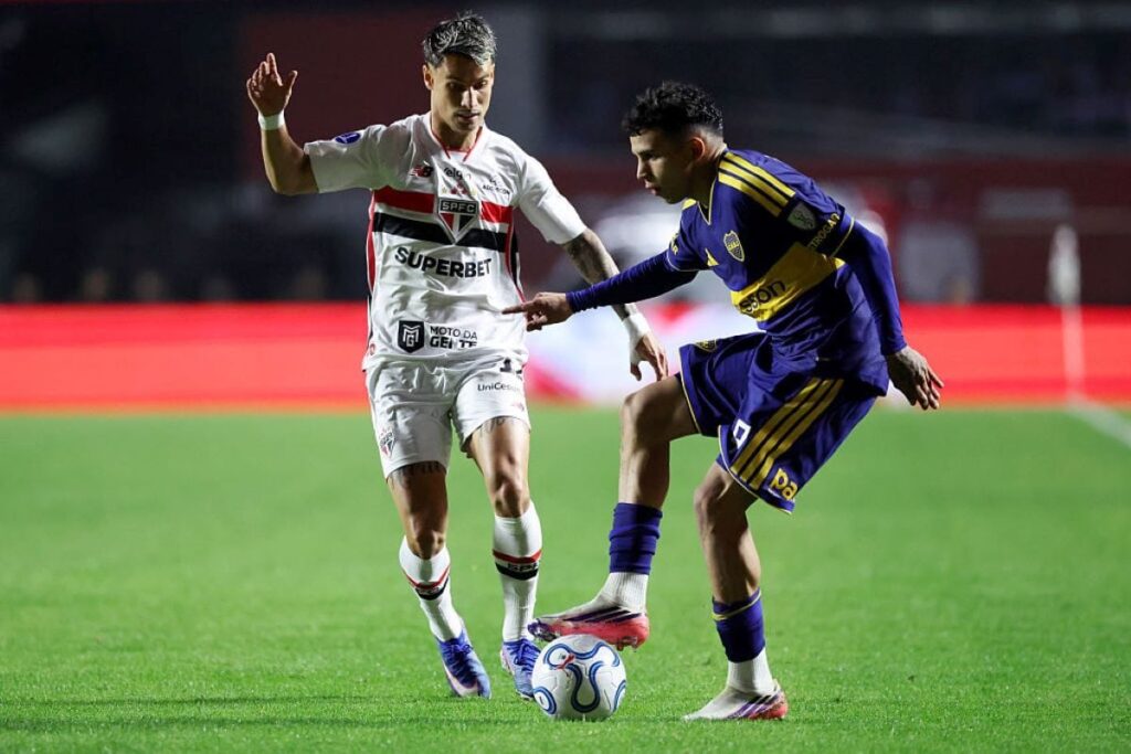 São Paulo empata com Boca Juniors e é eliminado da Sul-Americana