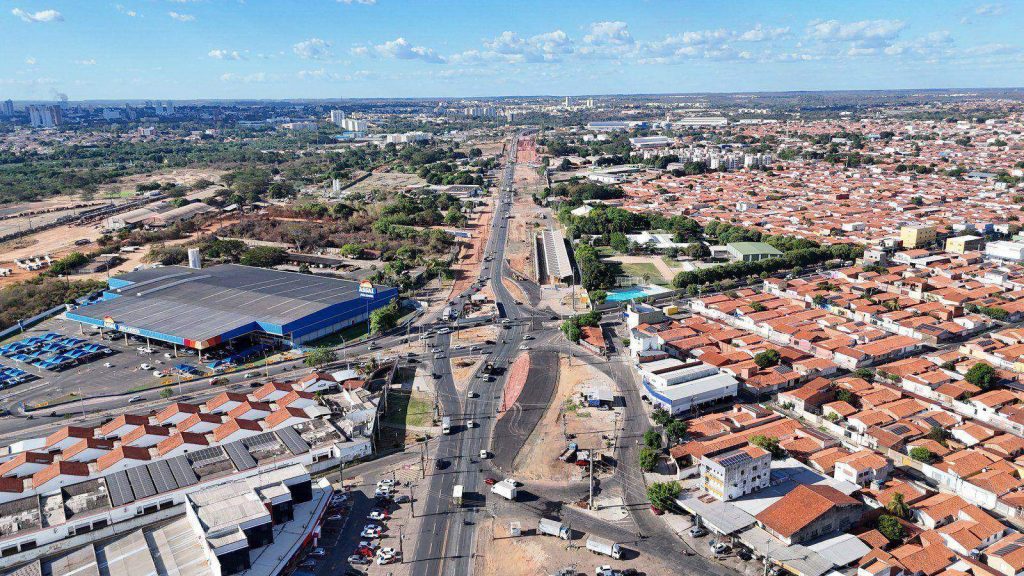 Viaduto do Mercado do Peixe fecha em um sentido por 3 dias em Teresina a partir de terça (29): DNIT interdita o trecho da BR-343 no sentido Ladeira do Uruguai para ligar a pista nova do Contorno Rodoviário Viaduto do Mercado do Peixe fecha em um sentido por 3 dias em Teresina a partir de terça (29): DNIT interdita o trecho da BR-343 no sentido Ladeira do Uruguai para ligar a pista nova do Contorno Rodoviário