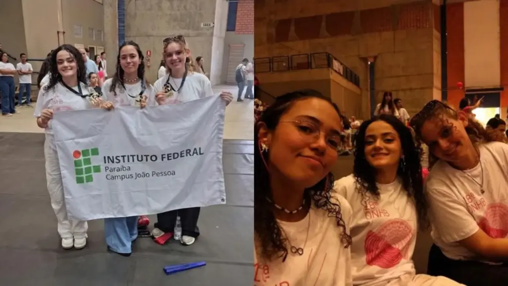Três estudantes da Paraíba conquistam ouro após enfrentar uma olimpíada com mais de 64 mil equipes e chegam ao topo entre apenas 353 grupos classificados para a final nacional na Unicamp Três estudantes da Paraíba conquistam ouro após enfrentar uma olimpíada com mais de 64 mil equipes e chegam ao topo entre apenas 353 grupos classificados para a final nacional na Unicamp