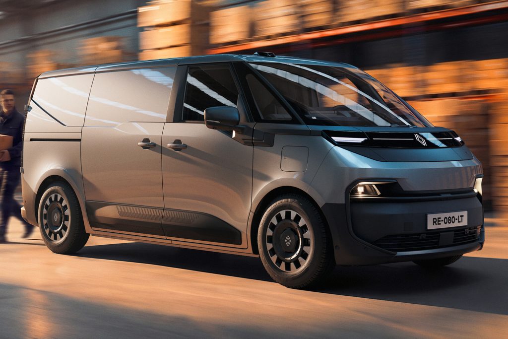 Nova Renault Trafic elétrica promete até 470 km de autonomia e recarga de 15% a 80% em cerca de 20 minutos para reduzir as paradas de quem trabalha na estrada