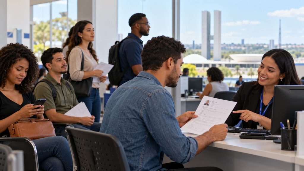 Oportunidades de emprego no Distrito Federal: 1.766 vagas para açougueiro, acabador de mármore e outras funções, com salários de até R$ 2,7 mil e chances sem experiência