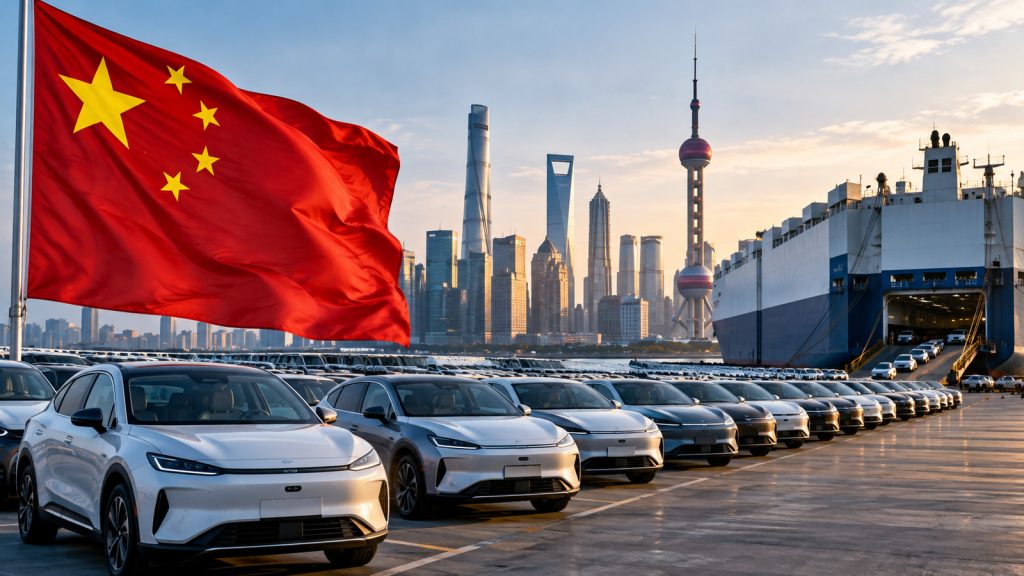 Vendas de carros na China despencam 28% em setembro e completam 12 meses seguidos de queda, enquanto veículos elétricos batem recorde e exportações disparam