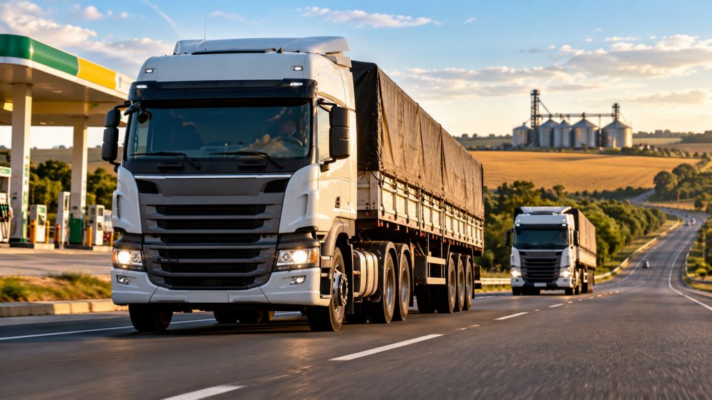 Frete rodoviário fica mais caro no Brasil, chega a R$ 8,77 por quilômetro e sofre pressão do diesel e da demanda do agronegócio
