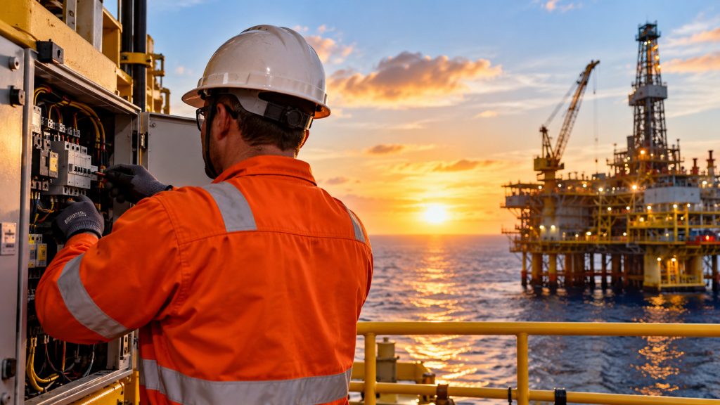 Vaga de emprego na área offshore: Tecnogera contrata técnico de manutenção em Macaé, com escala mista, PLR, plano de saúde, vale-alimentação e outros benefícios