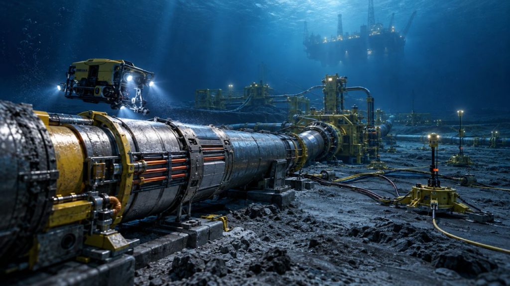 Águas profundas entram em nova fase com aquecimento de dutos até 90% eficiente, monitoramento sísmico permanente e retomada de projetos submarinos puxada por tie-backs e novos investimentos Águas profundas entram em nova fase com aquecimento de dutos até 90% eficiente, monitoramento sísmico permanente e retomada de projetos submarinos puxada por tie-backs e novos investimentos