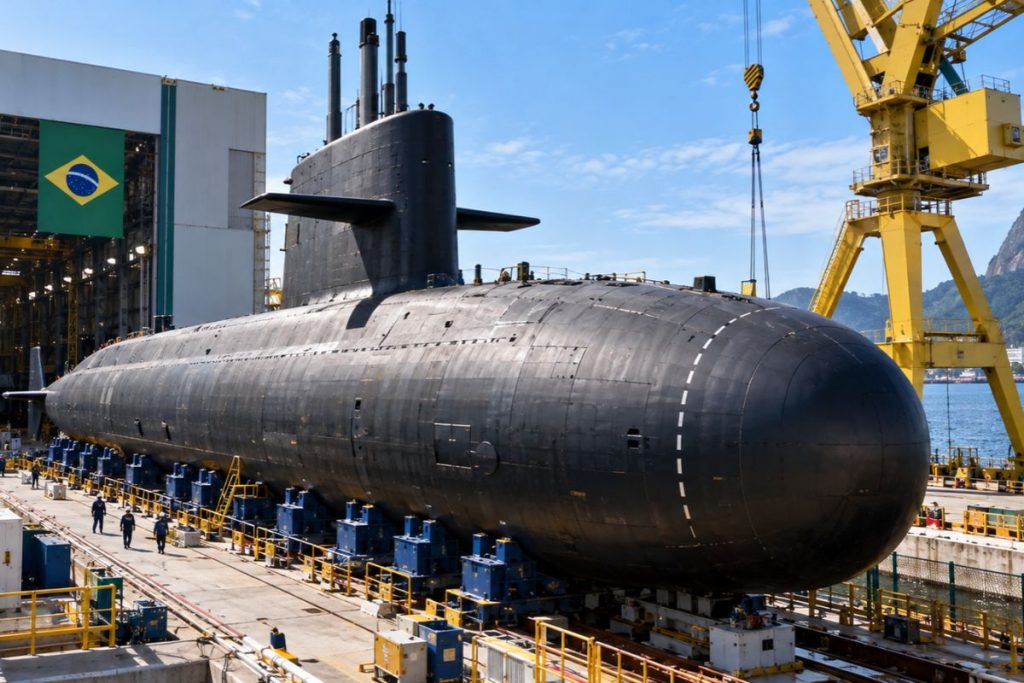 Brasil constrói seu primeiro submarino de propulsão nuclear e prepara instalação capaz de trocar combustível de reator debaixo d’água