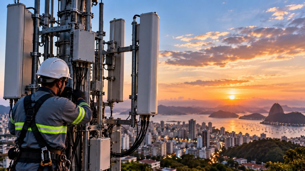 Brasil mira 6G com metas de até 200 gigabits por segundo, mas quase um terço da população ainda estava fora da cobertura 5G no primeiro trimestre de 2026, segundo Anatel