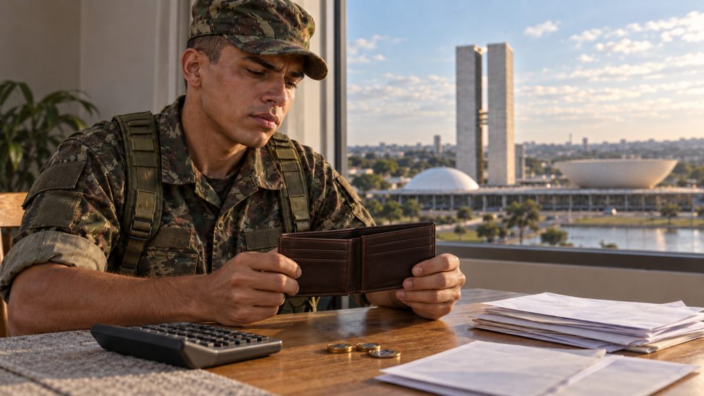 Mais de 20 mil pessoas apoiam reajuste anual dos soldos dos militares: proposta no Senado pede correção pela inflação e proteção a recrutas, mas não assegura aumento no contracheque das Forças Armadas