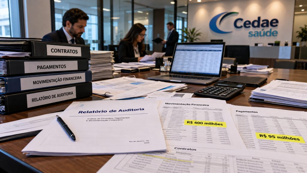 Auditoria na Cedae aponta suspeitas de desvios acima de R$ 400 milhões, recupera contabilidade apagada e rastreia R$ 95 milhões pagos a quatro empresas ligadas a offshore Auditoria na Cedae aponta suspeitas de desvios acima de R$ 400 milhões, recupera contabilidade apagada e rastreia R$ 95 milhões pagos a quatro empresas ligadas a offshore