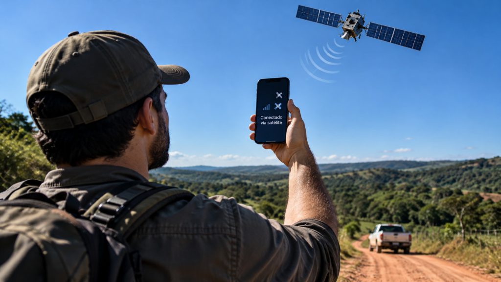 Sem trocar de celular nem instalar antena: Brisanet, Unifique e iez! fecham acordo para levar internet via satélite a estradas e áreas rurais do Brasil Sem trocar de celular nem instalar antena: Brisanet, Unifique e iez! fecham acordo para levar internet via satélite a estradas e áreas rurais do Brasil