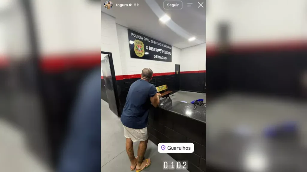 Toguro tem R$ 100 mil apreendidos pela PM durante abordagem em Guarulhos