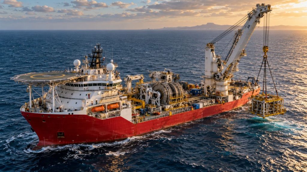 DOF conquista contrato offshore de até US$ 25 milhões na África e mobilizará navio Skandi Acergy para instalar sistemas submarinos em águas profundas durante 100 dias em 2027