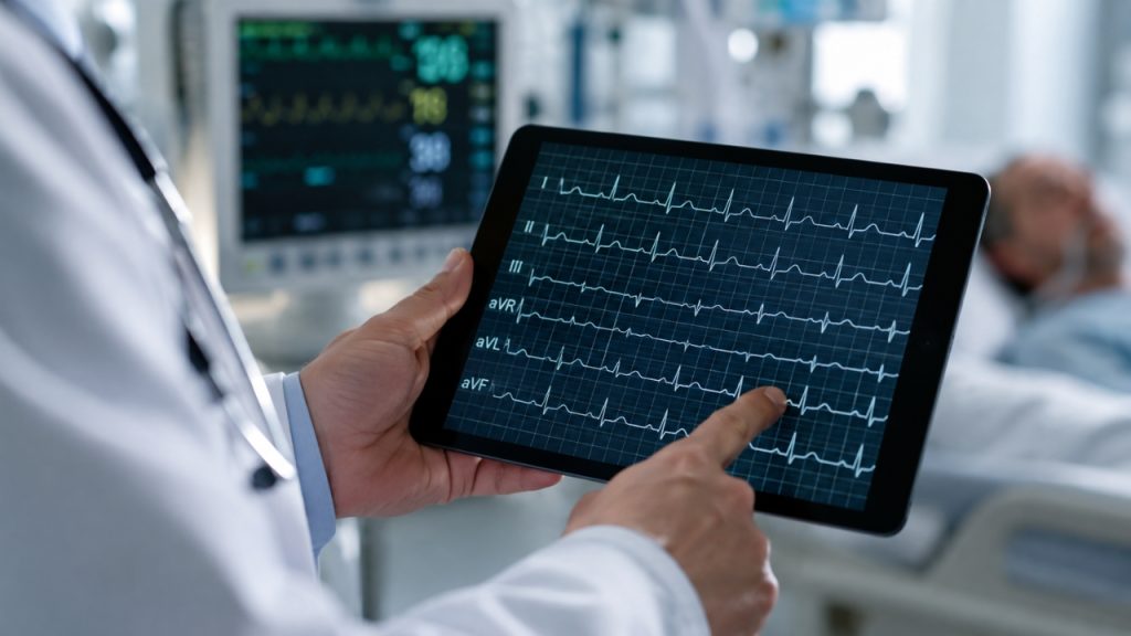 Inteligência artificial desenvolvida por pesquisadores do Brasil e da Suécia reconhece sinais difíceis de infarto no eletrocardiograma e sugere onde há obstrução. Testada em 401 exames do InCor, a tecnologia ainda é experimental.