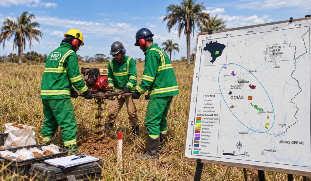 298 furos divulgados e nenhum volta “vazio”: projeto em Goiás encontra terras raras em todos eles e mira alvo de até 1,2 bilhão de toneladas