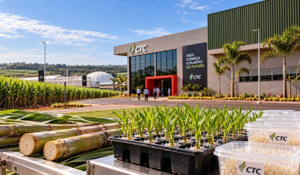 Após 13 anos de pesquisa, CTC inaugura no Brasil fábrica de sementes sintéticas de cana que reduz plantio de 16 toneladas para 400 kg por hectare