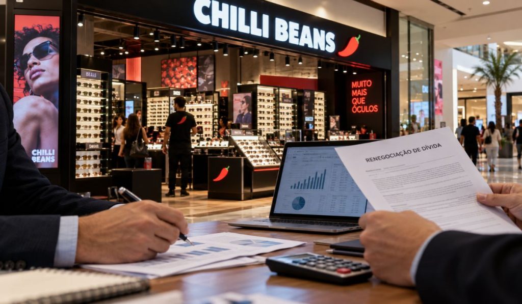 Chilli Beans enfrenta dívida de R$ 89 milhões, ganha prazo até 26 de outubro para negociar e tentar evitar recuperação judicial