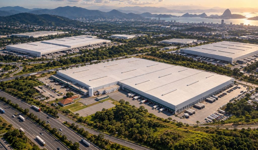 Brookfield compra 8 parques logísticos por R$ 1,4 bilhão, assume 560 mil m² de galpões e amplia portfólio no Brasil em 55% Brookfield compra 8 parques logísticos por R$ 1,4 bilhão, assume 560 mil m² de galpões e amplia portfólio no Brasil em 55%