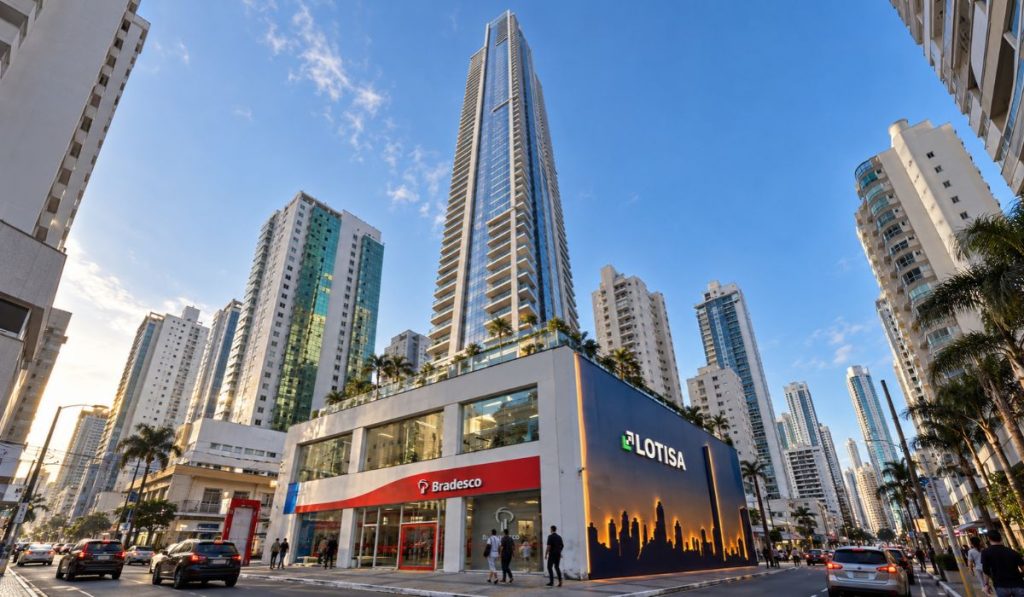 Onde funcionava uma agência do Bradesco, Balneário Camboriú prepara arranha-céu de 406 metros e 114 andares, com apartamentos de R$ 10 milhões