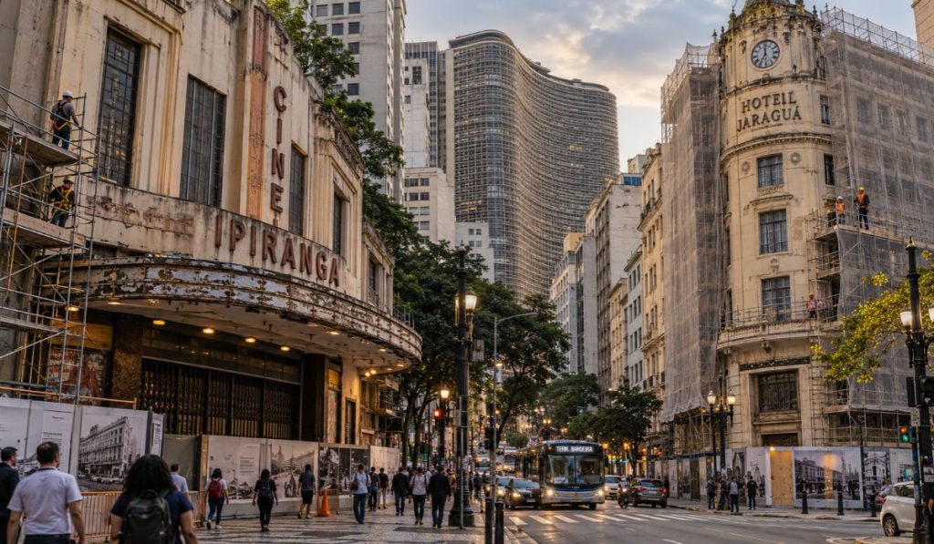 São Paulo avalia reforma de 24 imóveis no Centro com programa de R$ 200 milhões que pode recuperar cinemas, hotéis e prédios antigos