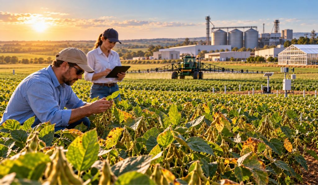 Yara investe R$ 190 milhões no Brasil, prepara 10 novos produtos e testa tecnologia para ajudar soja a enfrentar calor e estresse