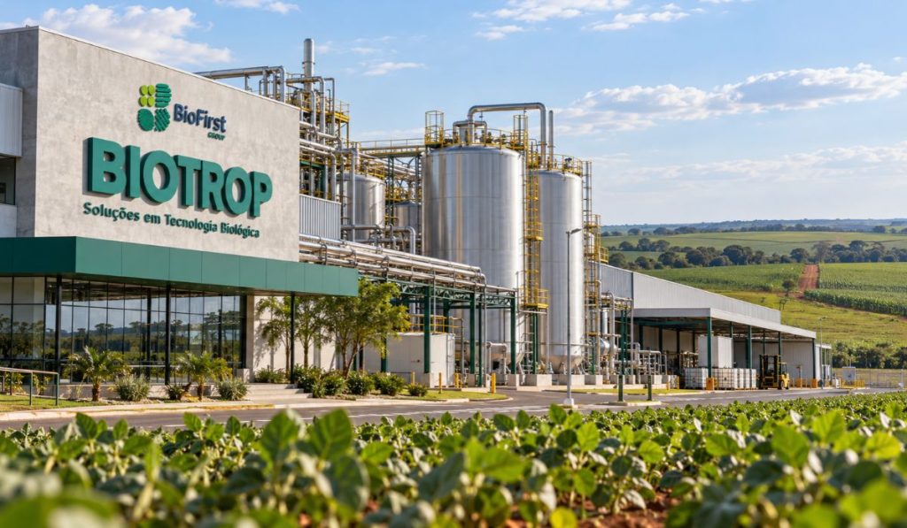 Grupo europeu assume 100% de empresa brasileira de bioinsumos e prepara 23 milhões de litros para atender lavouras em até 50 milhões de hectares Grupo europeu assume 100% de empresa brasileira de bioinsumos e prepara 23 milhões de litros para atender lavouras em até 50 milhões de hectares