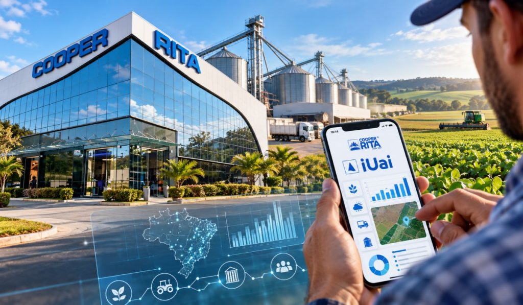 IA avança no agro e já aparece em quase 60% das cooperativas enquanto sistema processa 2,9 milhões de registros por dia