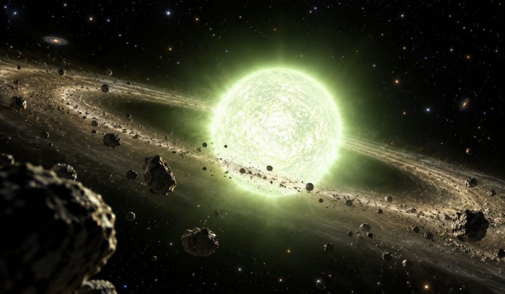 Astrônomos identificam primeira estrela verde já documentada, a 280 anos-luz da Terra, após sódio alterar sua cor