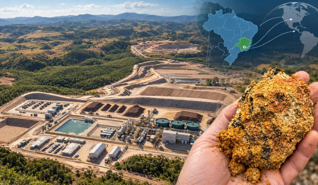 Projeto de terras raras em Minas Gerais mira rota de 3 mil toneladas por ano aos EUA em cadeia ligada a fundo de Donald Trump Jr. Projeto de terras raras em Minas Gerais mira rota de 3 mil toneladas por ano aos EUA em cadeia ligada a fundo de Donald Trump Jr.