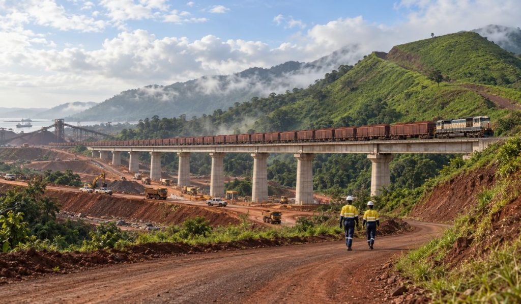 Guiné bate recorde com quase 3 milhões de toneladas de minério de ferro enquanto exportações do Brasil caem 11%