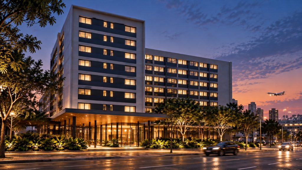 Rede internacional com 8.400 hotéis anuncia empreendimento de R$ 110 milhões ao lado do Aeroporto de Congonhas, com 240 apartamentos de apenas 22 m² e serviços de hotelaria