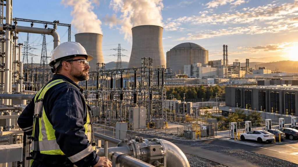 EUA preparam empréstimo de US$ 4,2 bilhões para aumentar geração nuclear em usinas existentes enquanto IA, carros elétricos e criptomoedas pressionam demanda por energia EUA preparam empréstimo de US$ 4,2 bilhões para aumentar geração nuclear em usinas existentes enquanto IA, carros elétricos e criptomoedas pressionam demanda por energia