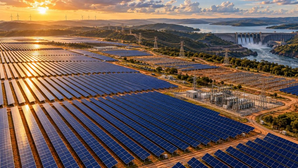 Energia solar deve ultrapassar grandes hidrelétricas no Brasil até 2035, enquanto renováveis avançam para quase 62% da capacidade e investimentos chegam a US$ 93 bilhões Energia solar deve ultrapassar grandes hidrelétricas no Brasil até 2035, enquanto renováveis avançam para quase 62% da capacidade e investimentos chegam a US$ 93 bilhões