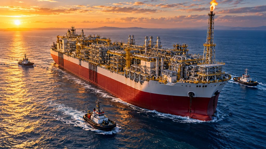 Turquia envia plataforma de quase 300 metros ao Mar Negro para dobrar produção de gás em Sakarya e atender 8 milhões de residências em 2027
