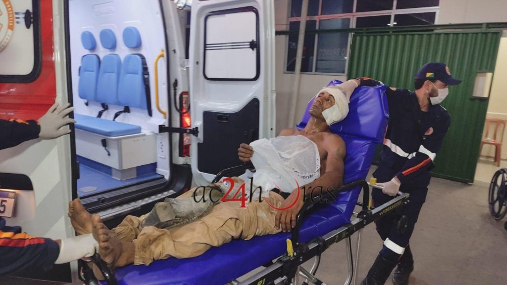 Homem é agredido com ripa em via pública e sofre laceração na orelha no Segundo Distrito de Rio Branco