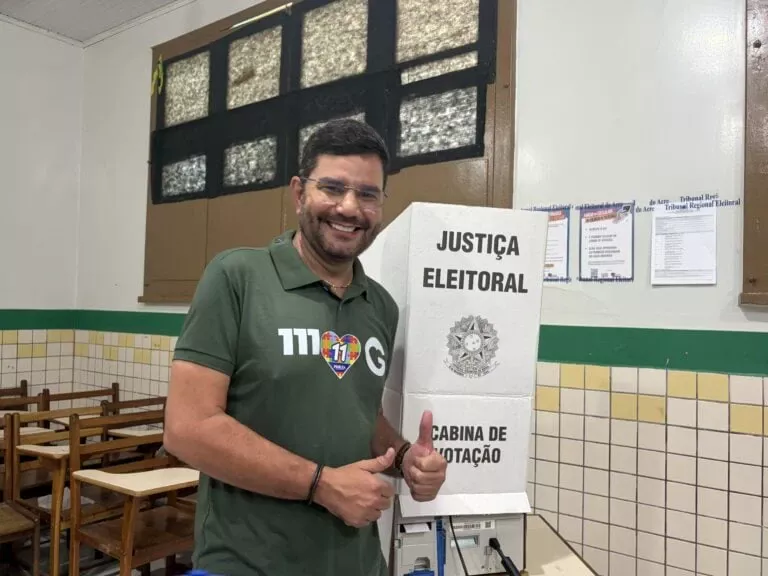 Ex-governador Gladson Cameli não votou neste segundo turno das eleições Ex-governador Gladson Cameli não votou neste segundo turno das eleições