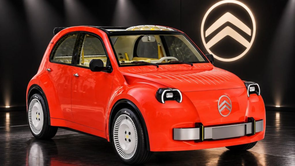 Ícone francês volta 78 anos depois como elétrico acessível: Citroën 2CV Concept mantém visual retrô, terá versão de produção até 2028 e mira preço de apenas € 15 mil